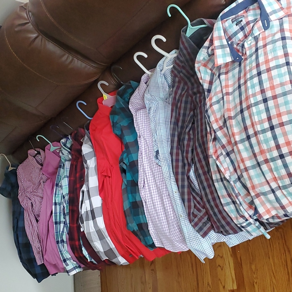 Men's dress shirt lot